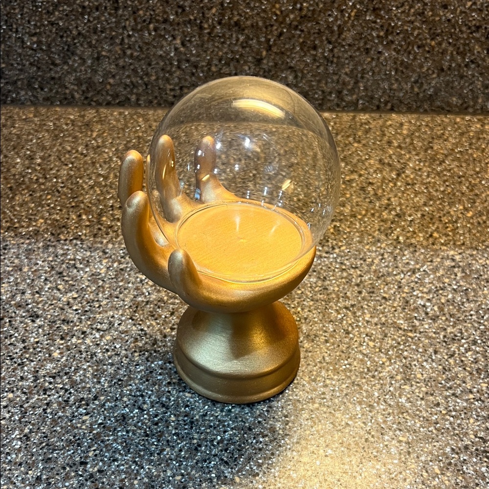 Target psychic Halloween hand crystal ball Mardi Gras